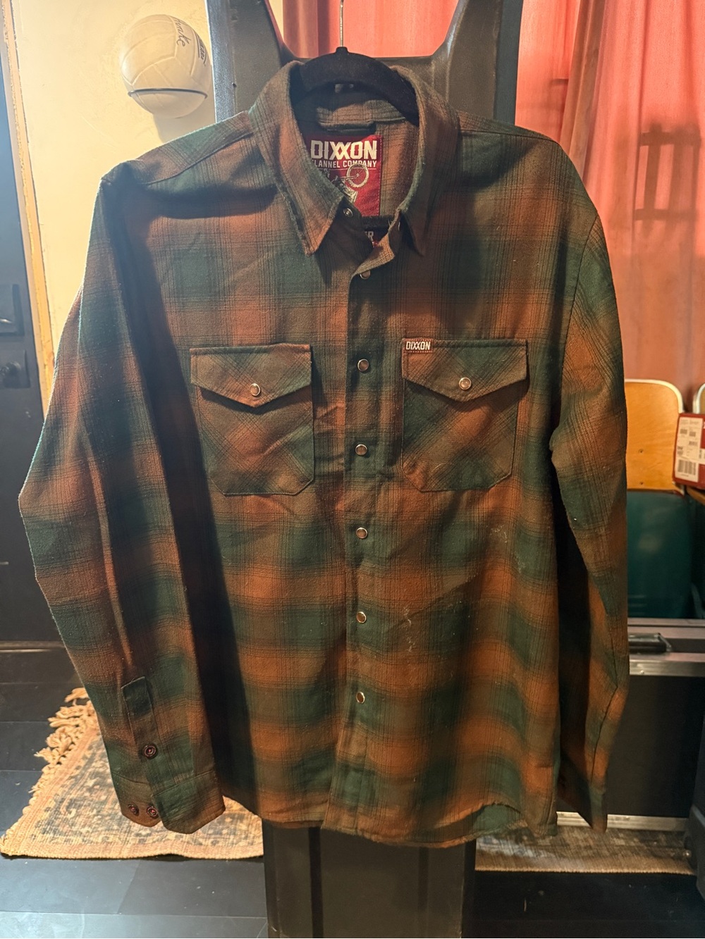 Dixxon Flannel Widowmaker - Green & Brown Plaid